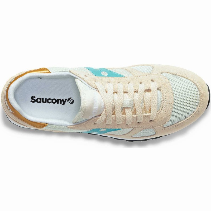 Women's Saucony Shadow Original Sneakers Brown / Turquoise | SG S81472-U57