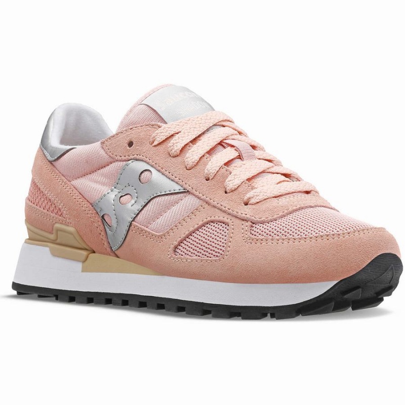 Women's Saucony Shadow Original Sneakers Pink / Silver | SG S51403-X73