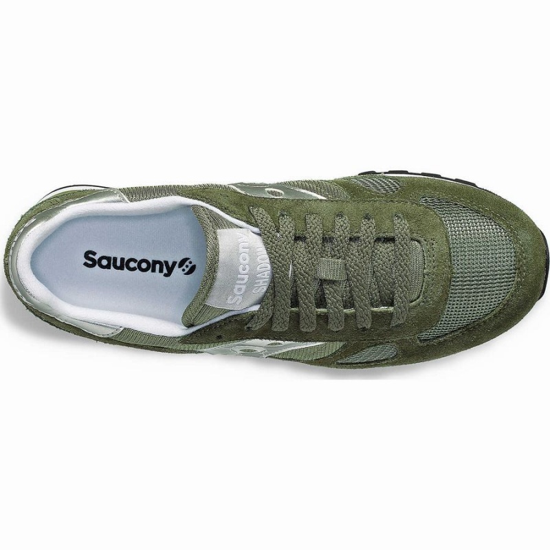 Women's Saucony Shadow Original Sneakers Olive / Silver | SG S52430-C61