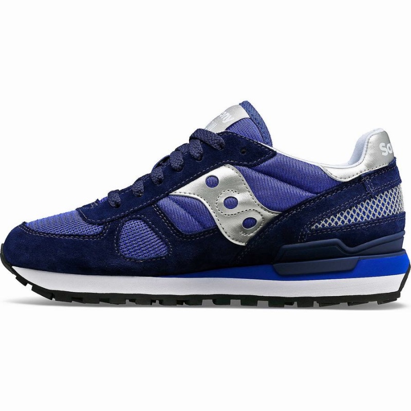 Women's Saucony Shadow Original Sneakers Navy / Silver | SG S21463-V38