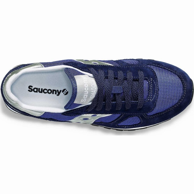 Women's Saucony Shadow Original Sneakers Navy / Silver | SG S21463-V38