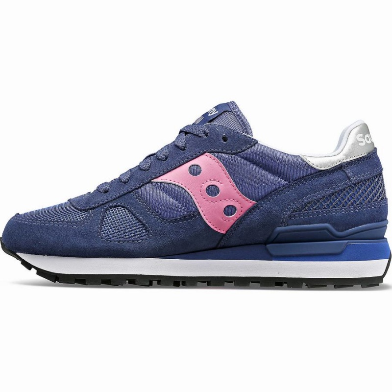 Women's Saucony Shadow Original Sneakers Navy / Pink | SG S71690-B16