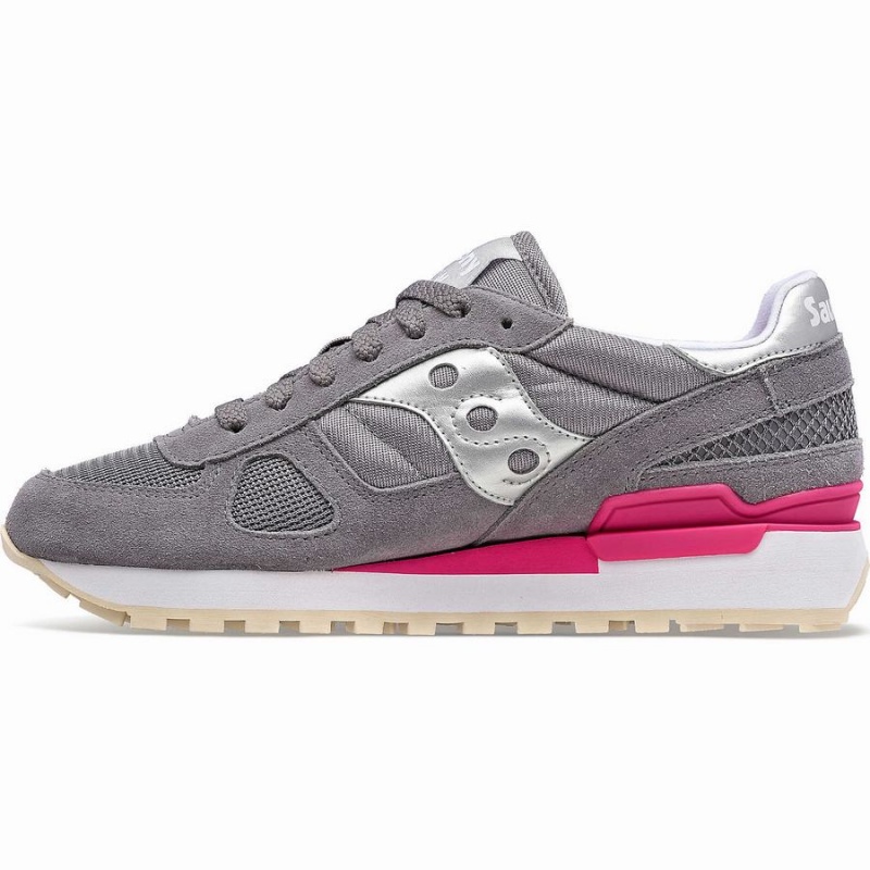 Women's Saucony Shadow Original Sneakers Grey / Silver | SG S76981-N72