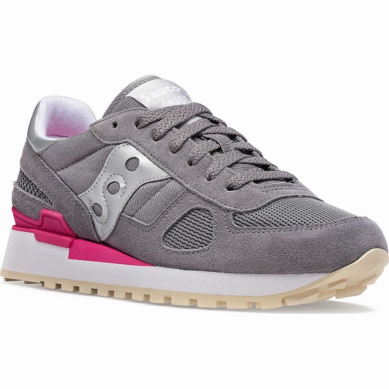 Women's Saucony Shadow Original Sneakers Grey / Silver | SG S76981-N72