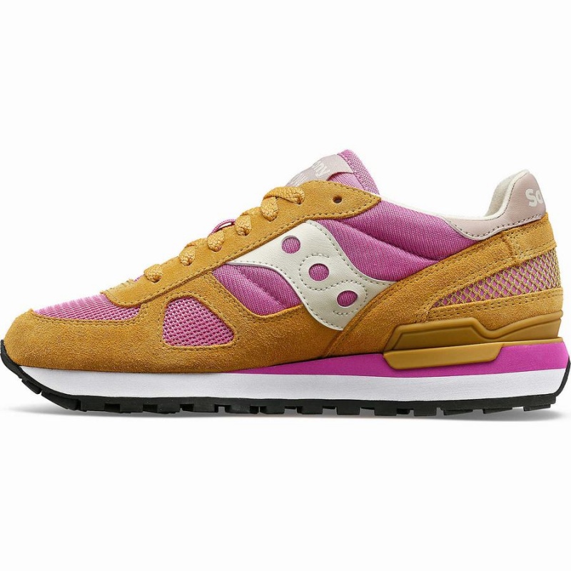 Women's Saucony Shadow Original Sneakers Beige / Pink | SG S96710-A29