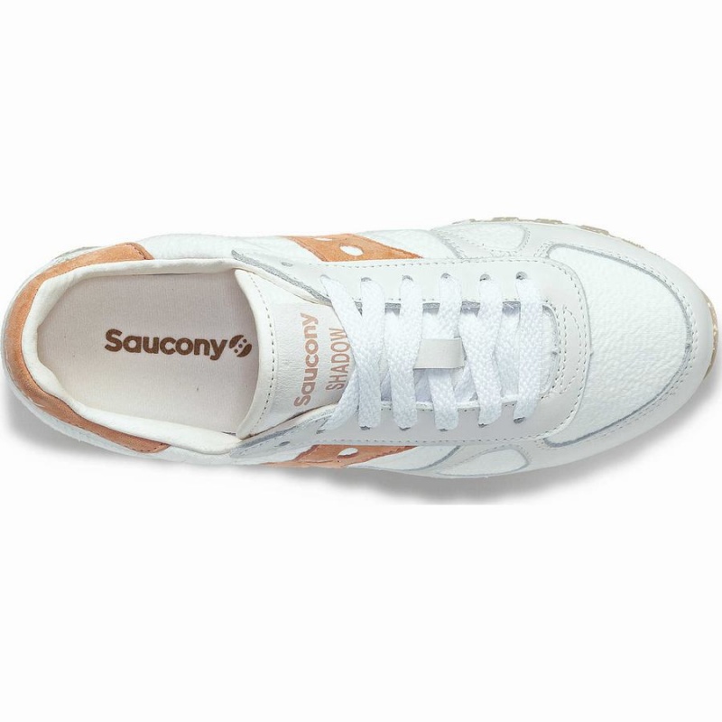 Women's Saucony Shadow Original Sneakers White / Brown | SG S32986-J59