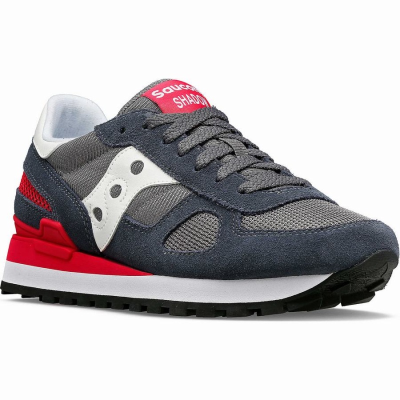 Women's Saucony Shadow Original Sneakers Dark Grey / Red | SG S21746-E38