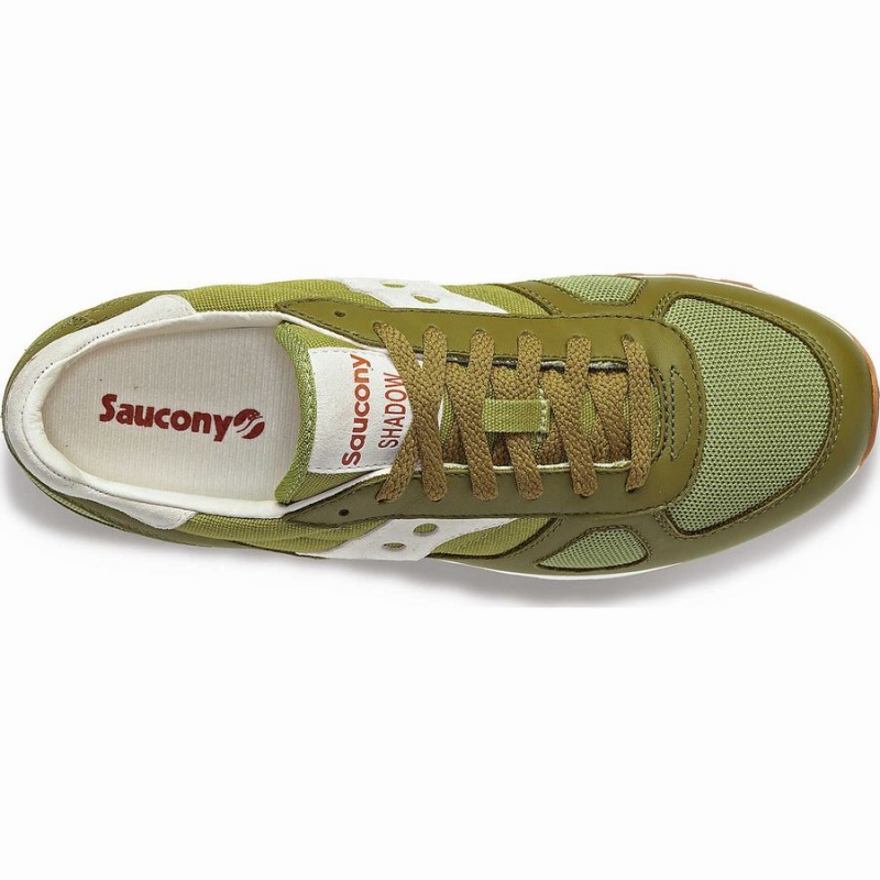 Women's Saucony Shadow Original Sneakers Olive / White | SG S54786-D45