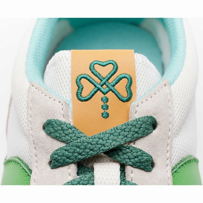 Women's Saucony Shamrock Jazz 81 Sneakers White / Green | SG S57098-S35