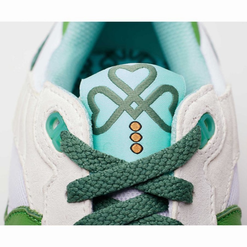 Women's Saucony Shamrock Shadow 5000 Sneakers White / Green | SG S50463-X06