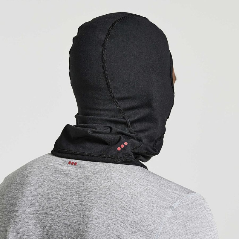 Women's Saucony Solstice Balaclava Headband Black | SG S34156-A84