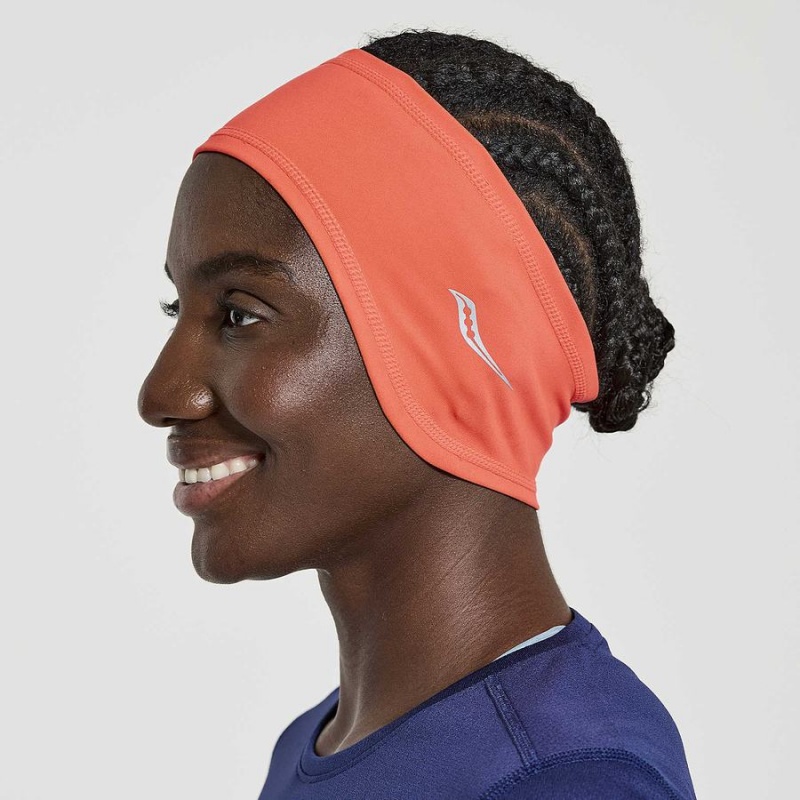 Women\'s Saucony Solstice Headband Red | SG S74398-T29