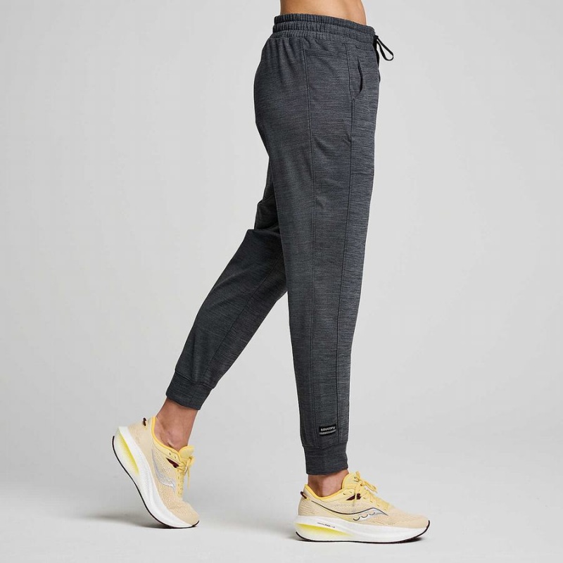 Women's Saucony Solstice Joggers Black | SG S78640-S19