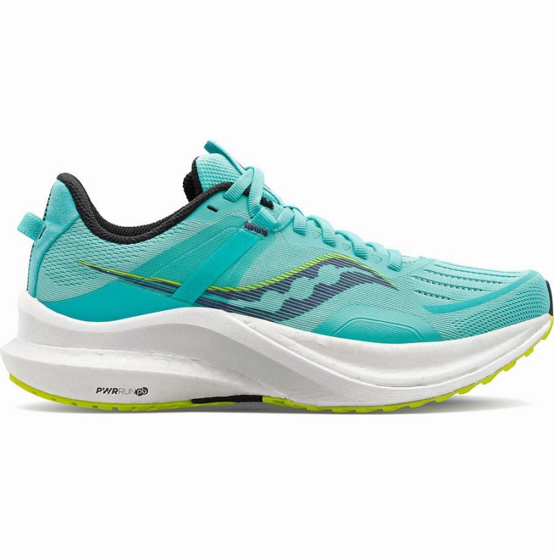 Women\'s Saucony Tempus Running Shoes Mint | SG S43792-U47