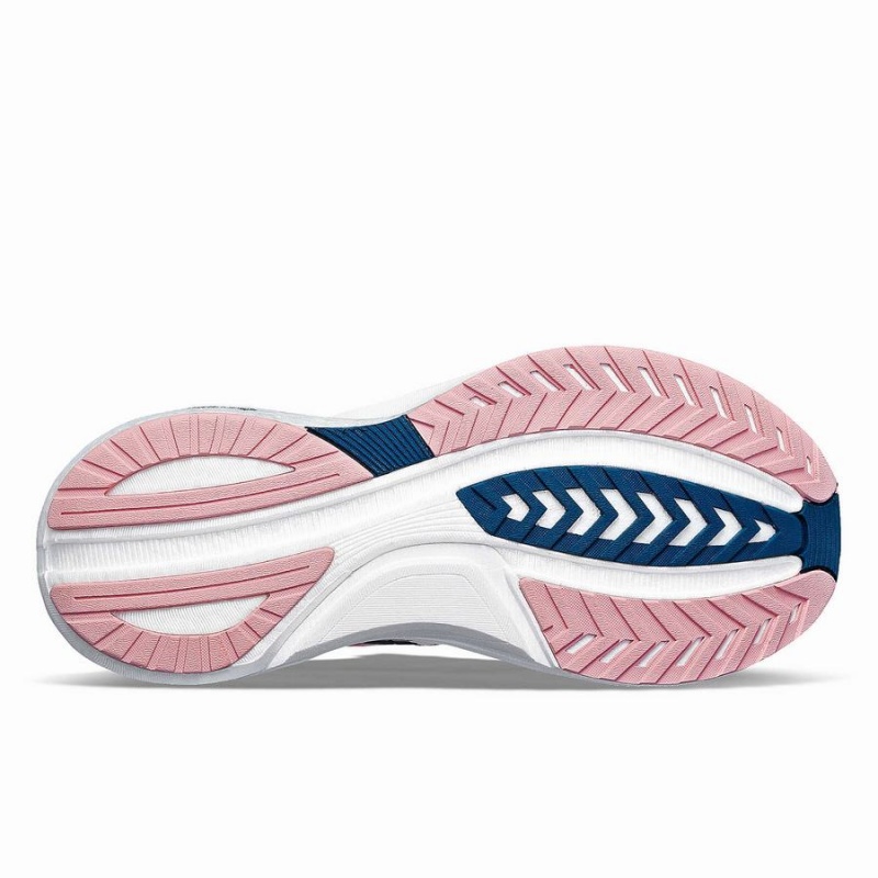 Women's Saucony Tempus Running Shoes Pink / Navy | SG S52708-Y74