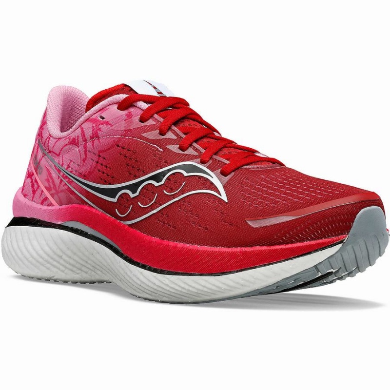 Women's Saucony Tokyo Endorphin Speed 3 Running Shoes Red / Grey | SG S23618-U28