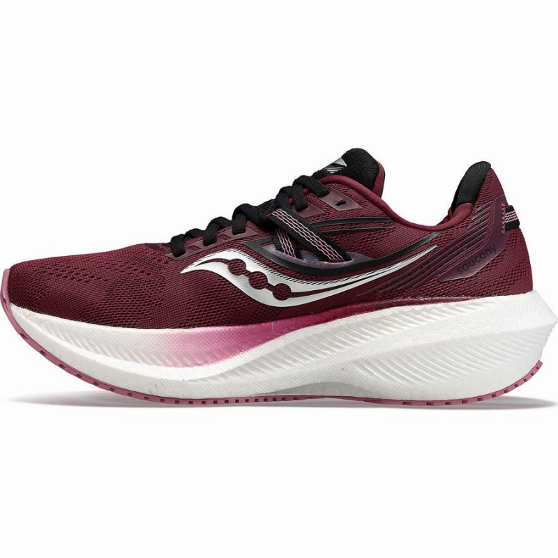 Women's Saucony Triumph 20 Running Shoes Red / Rose | SG S41320-X57