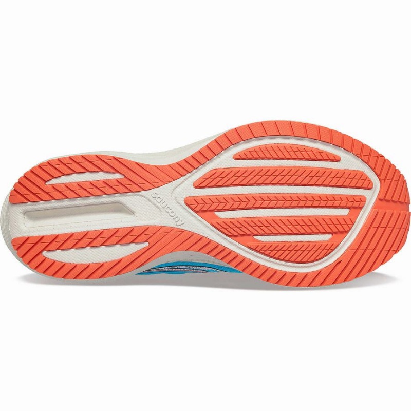 Women's Saucony Triumph 20 Running Shoes Blue / Coral | SG S17362-C10