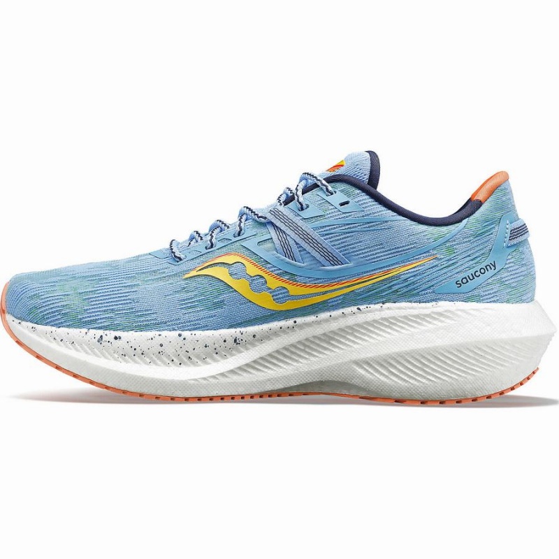 Women's Saucony Triumph 20 Running Shoes Blue | SG S82931-B36