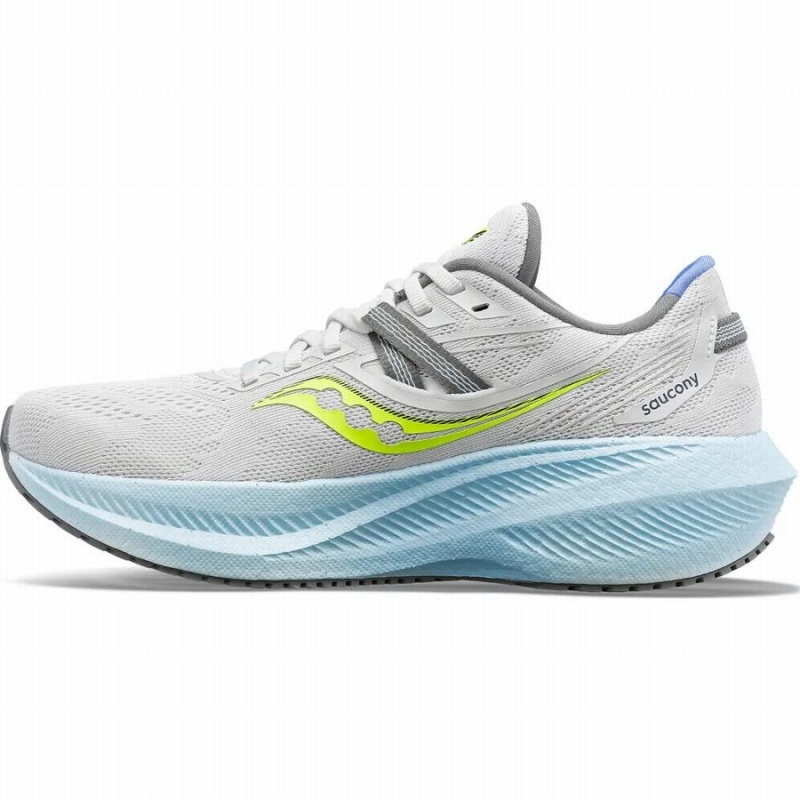 Women's Saucony Triumph 20 Running Shoes White | SG S17890-M98