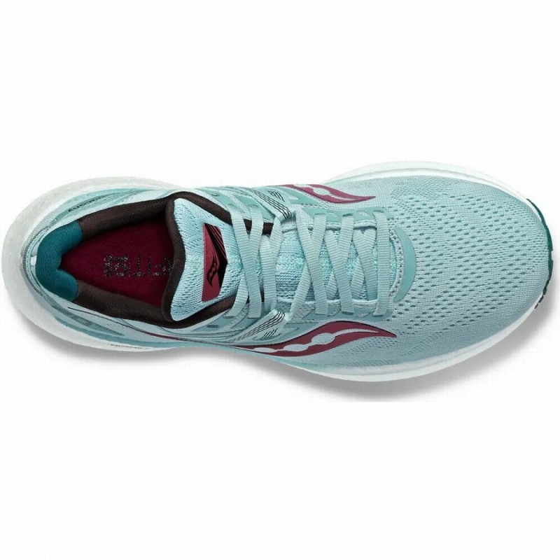 Women's Saucony Triumph 20 Running Shoes Green | SG S23841-A83