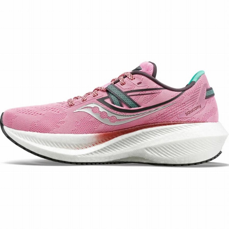 Women's Saucony Triumph 20 Running Shoes Pink | SG S76249-S75