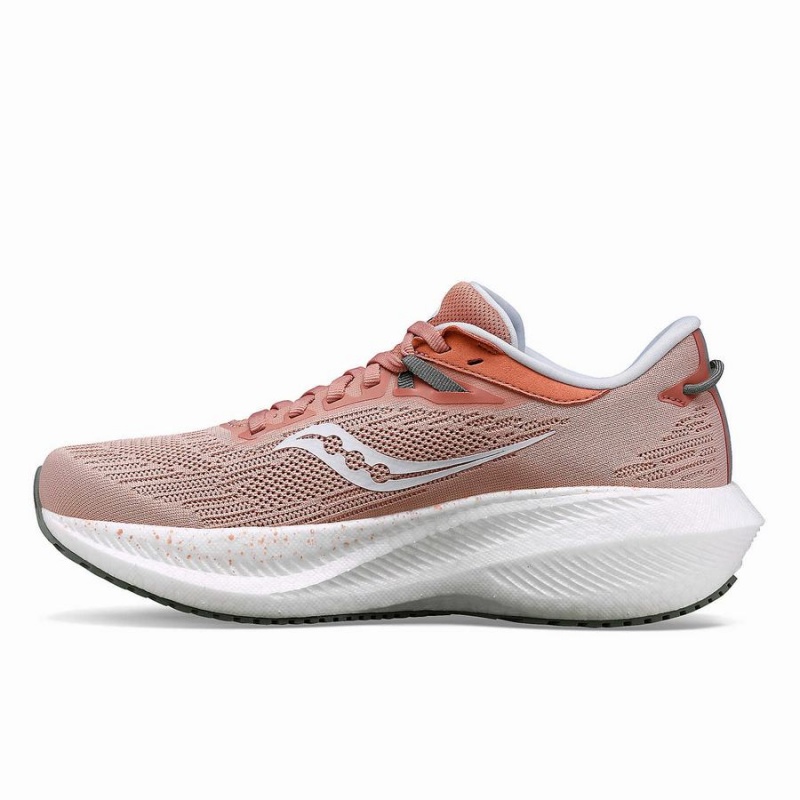 Women's Saucony Triumph 21 Running Shoes Lotus / Bough | SG S06523-F36