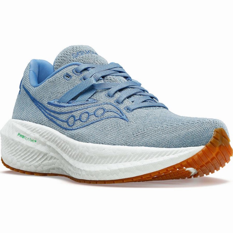 Women's Saucony Triumph RFG Running Shoes Blue | SG S12976-X67