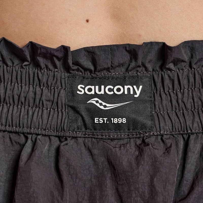 Women's Saucony Unwind Shorts Black | SG S63849-G27