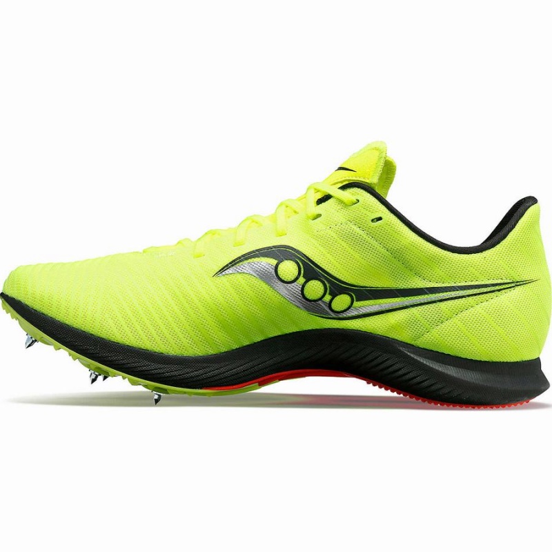 Women's Saucony Velocity MP Track Spikes Yellow / Black | SG S97480-T74