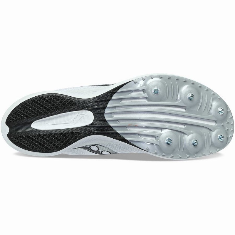 Women's Saucony Velocity MP Track Spikes White / Silver | SG S38970-U40